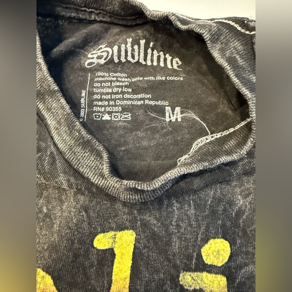 Sublime Graphic Tee- Size Medium - Picture 2 of 2